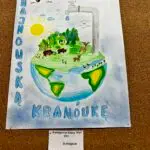 Praca plastyczna uczestnika konkursu z hasłem "Pij hajnowską kranówkę"