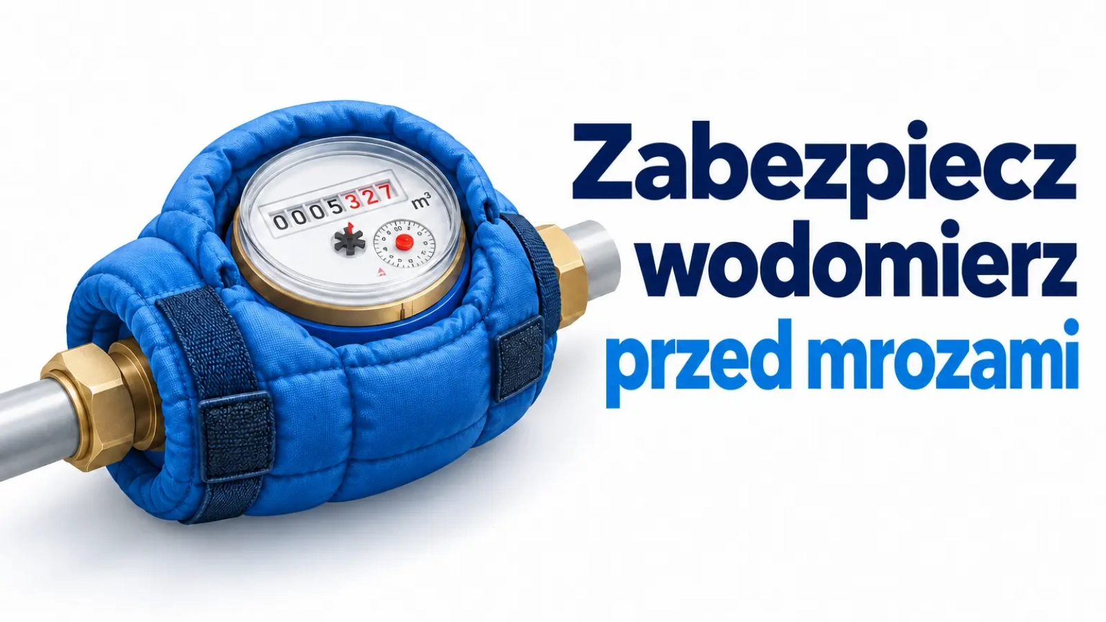 Zabezpiecz wodomierz przed mrozem
