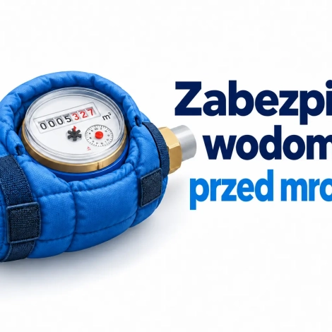 Zabezpiecz wodomierz przed mrozem